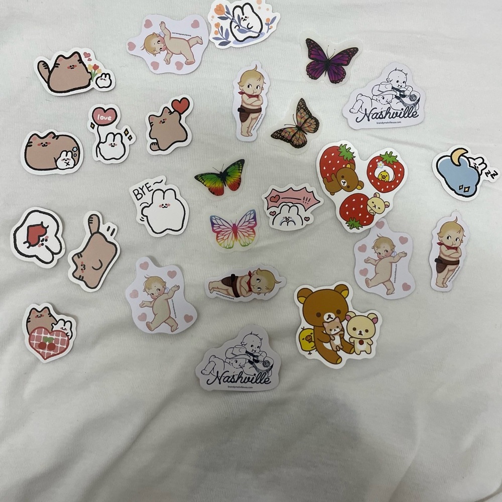 Cute Cartoon Sticker Set